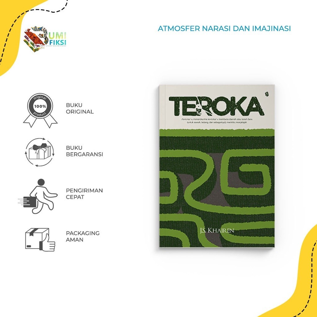 Buku Novel Teroka - J.S. Khairen - Bukune - Bumifiksi