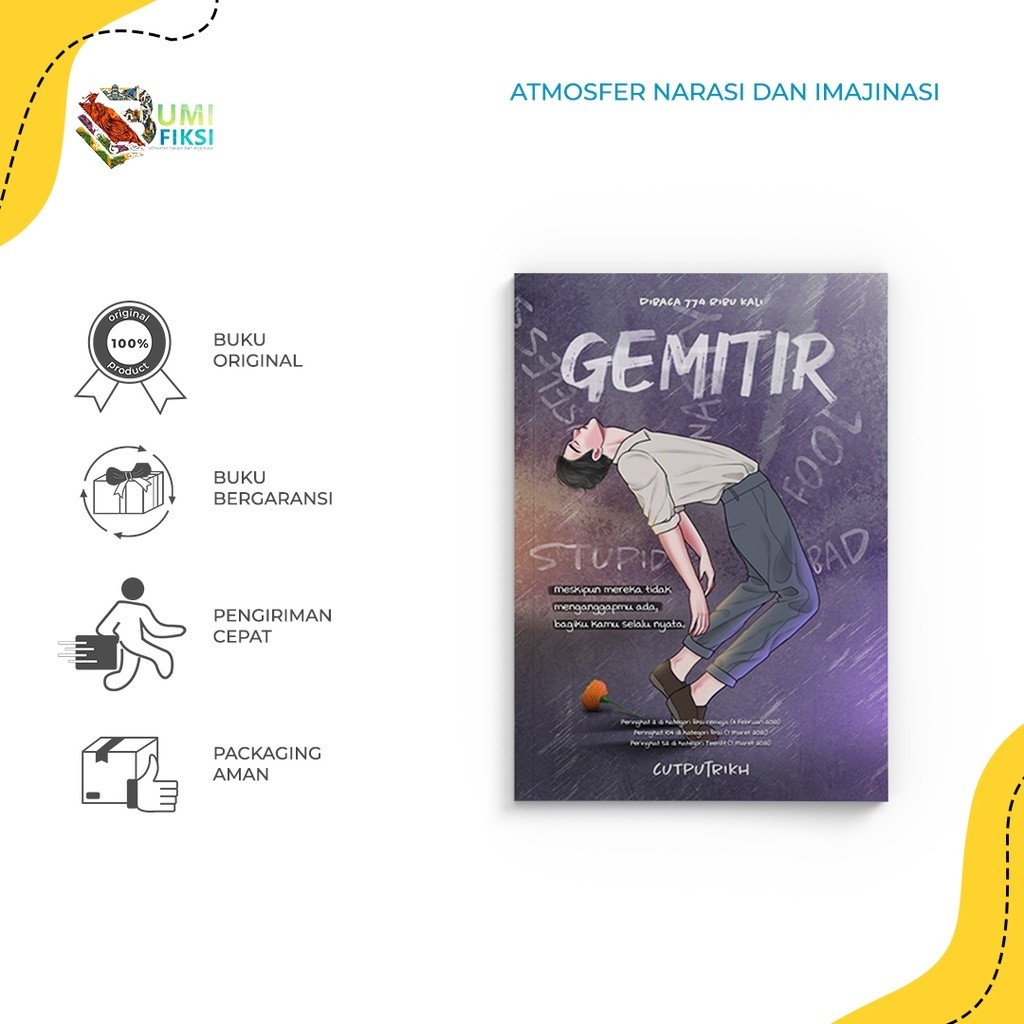 Buku Novel Gemitir - Cutputrikh - Akad - Bumi Fiksi