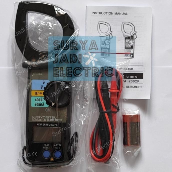 Clamp Meter Digital Kyoritsu KEW 2002PA / Tang Ampere Kyoritsu 2000A