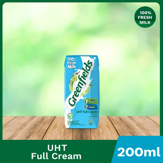 

Greenfields Susu UHT Full Cream 200ml