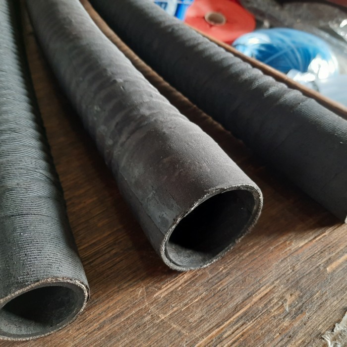 Flexible Hose Selang Karet Knalpot Tahan panas Rubber kanvas 1 inci