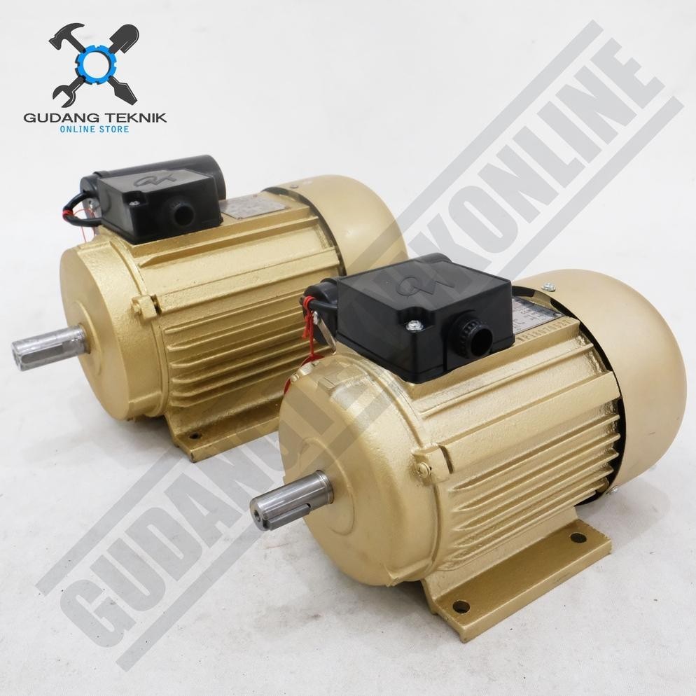 Dinamo Motor Penggerak 3/4Hp 2P 1P 2850Rpm WIPRO - Dinamo Elektro Motor WIPRO 3/4Hp 4P 1 Phase 1400R
