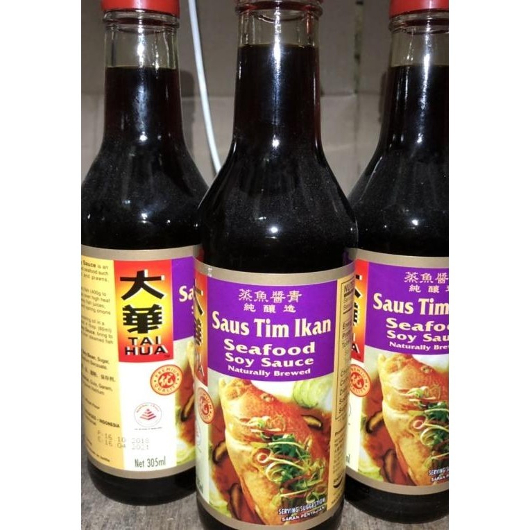 

Tai Hua Seafood Soy Sauce / Saus Tim Ikan 305Ml