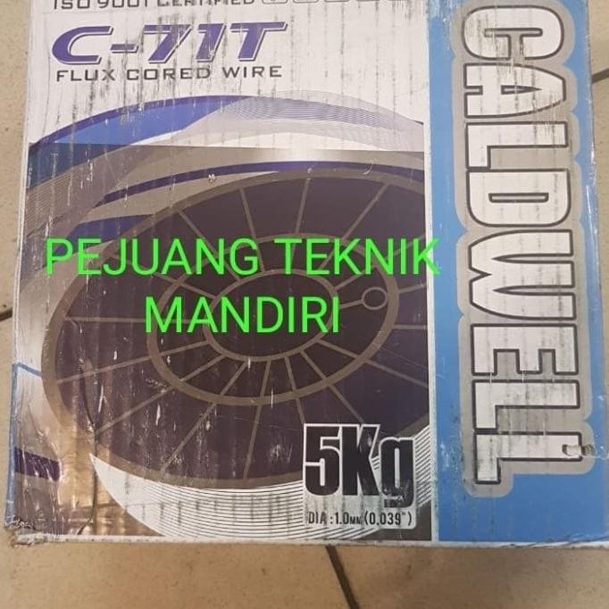 Mig Wire Flux Core E71T 1Mm Kawat Las Co Flux Core 1 Mm Tanpa Gas