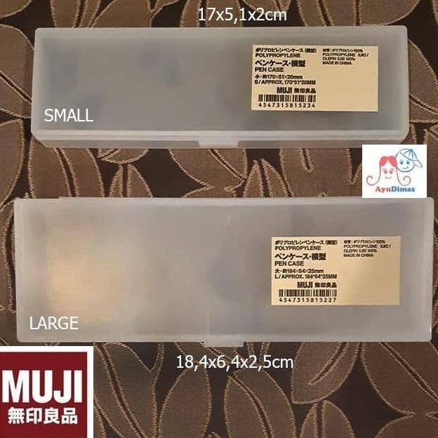 

MUJI - PP PENCIL / PEN CASE - KOTAK PLASTIK / TEMPAT PENSIL TEMPAT KOTAK PENSIL ANAK TERLARIS TERBARU BRAND ASLI 100% MODERN TERMURAH BERKUALITAS BAGUS UNIK TREND 2023 2024