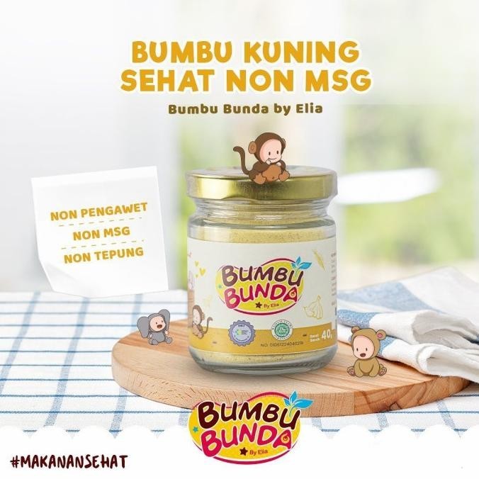 

Bumbu Kuning MPASI Bumbu Bunda by Elia Tanpa MSG Tanpa Pengawet H24M