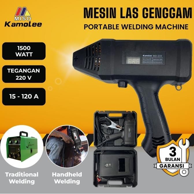 Kamolee Mesin Las Genggam Portable 18V / Portable Hand Welding Machine