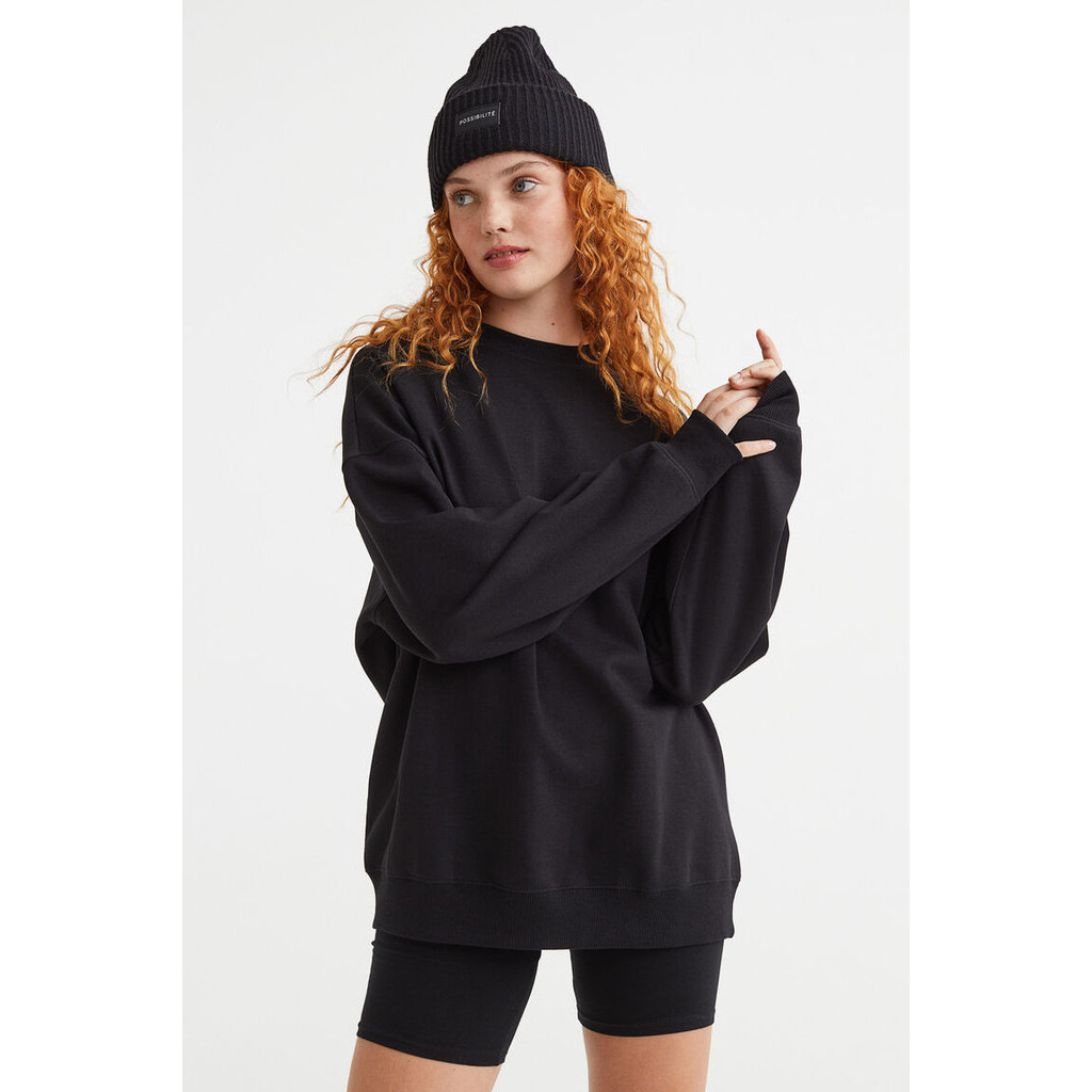 H&M Wanita Oversized sweatshirt