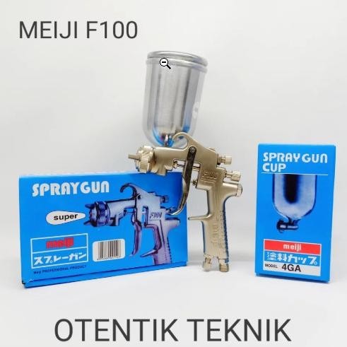 Spray Gun Meiji F100 Tabung Atas Taiwan - Meiji F 100 - Spraygun