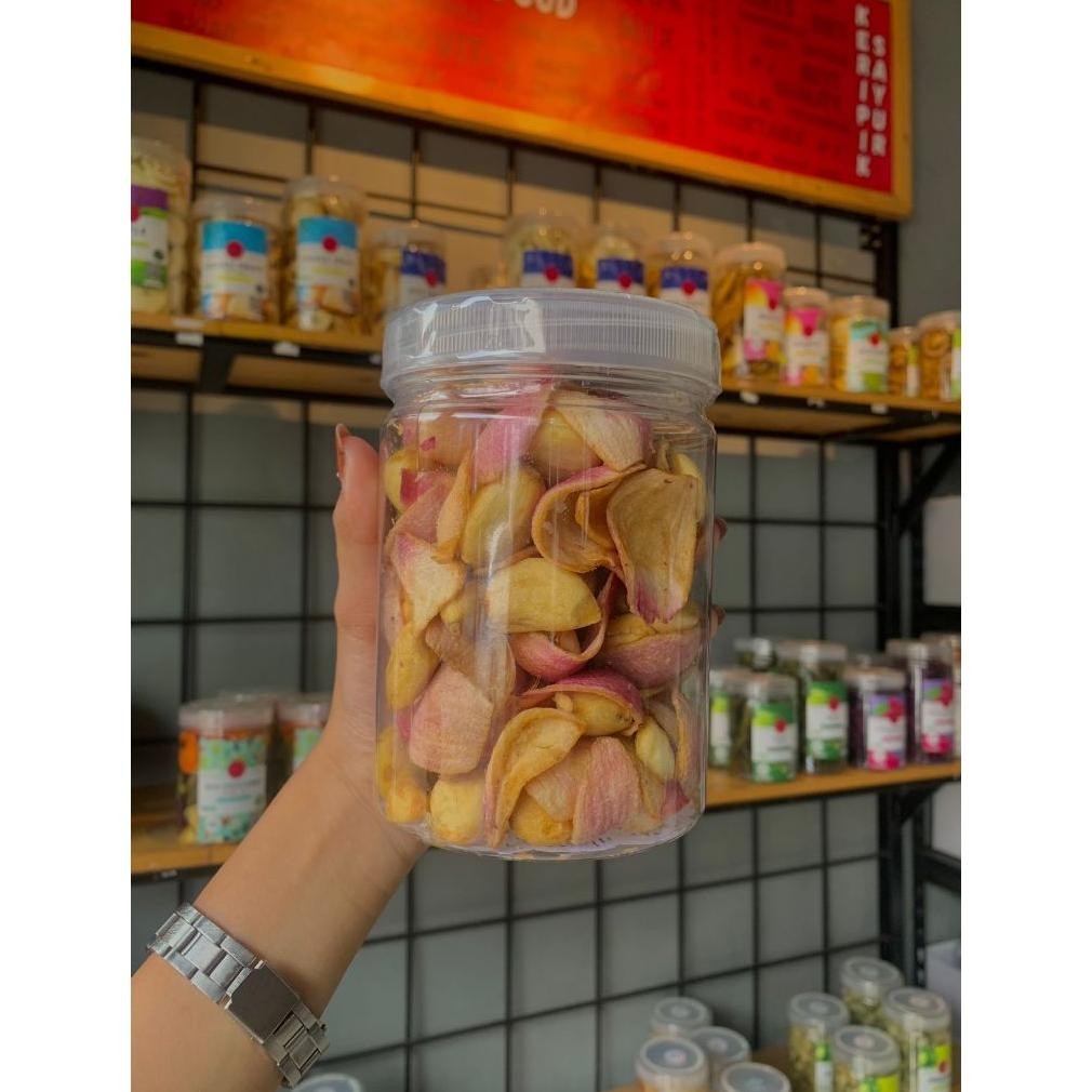 

JH85 KERIPIK MIX INDIAN GARLIC I BAWANG PUTIH I BAWANG MERAH I PREMIUM 650 ML I KERIPIK SAYUR BUAH PREMIUM Viral