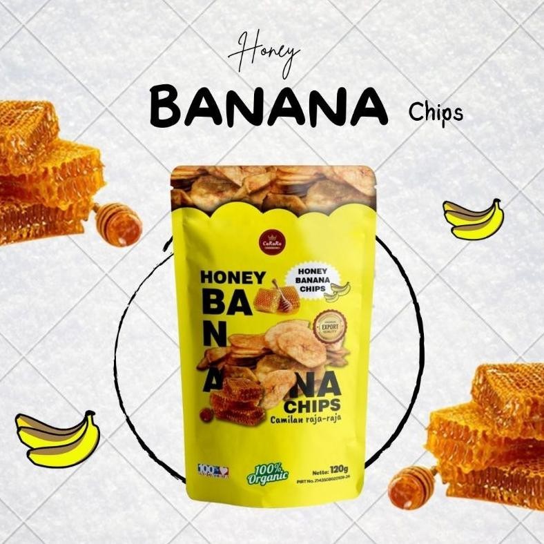 

vf-52 TERLARIS, Honey Banana Chips CARARA, CAMILAN kripik TERLARIS Murah