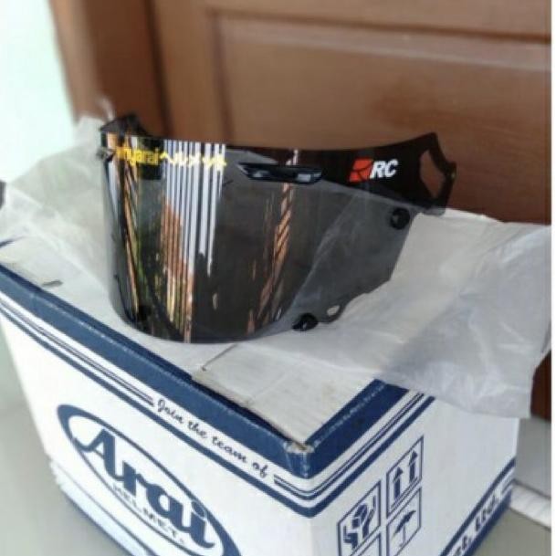 VISOR ARAI RX7X RX 7 X DF DARKFLAT DARKFLAT ORI ORIGINAL RX7 X RX 7X