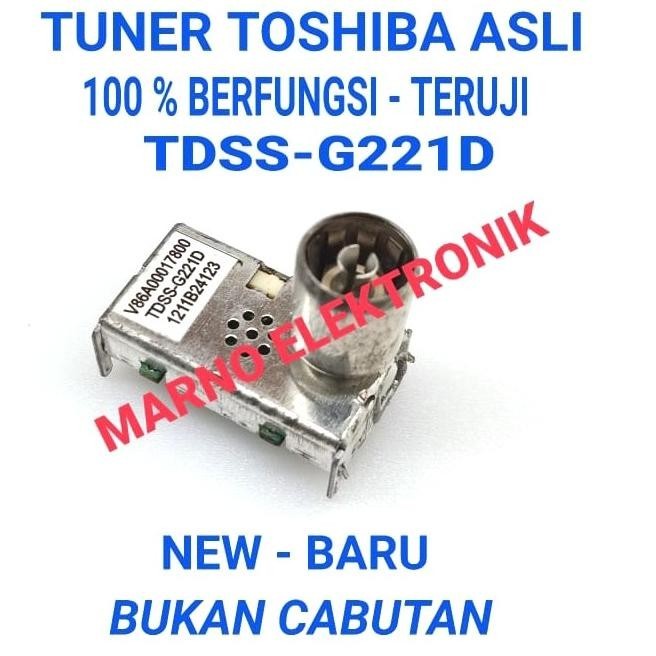Tuner Tv Toshiba Tdss-G221D / Tdss G221 / G221 / 221 Tv Led Asli