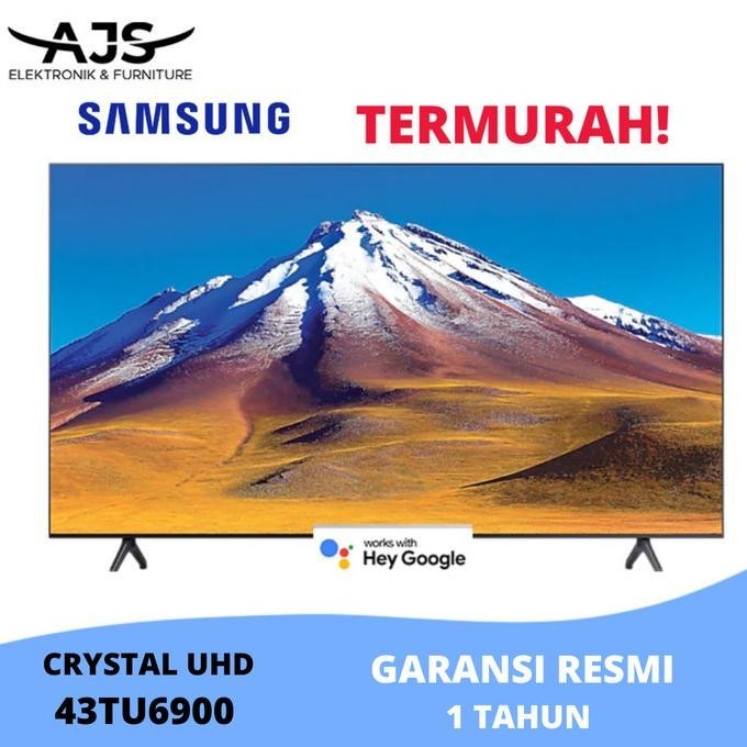 Tv Samsung 43'' Crystal Uhd 4K Smart Tv 43Tu6900