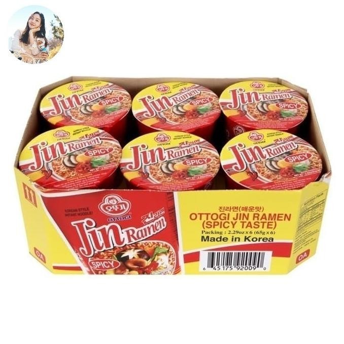 

Jin ramen hot cup (65 gr x 6 pcs) KAS76