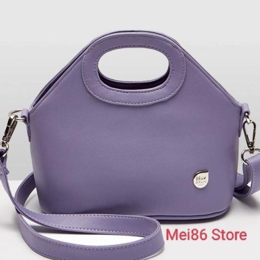 Tas Selempang Wanita De Plat Ni Tote Purple Brunbrun Paris