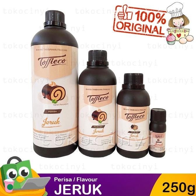 Toffieco Flavour / Perisa - Jeruk / Orange 250 Gr