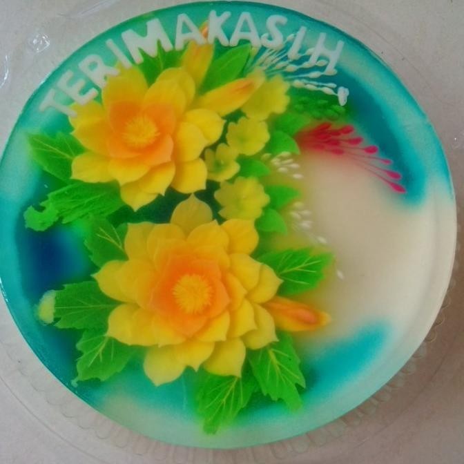 Puding Jelly Art Round