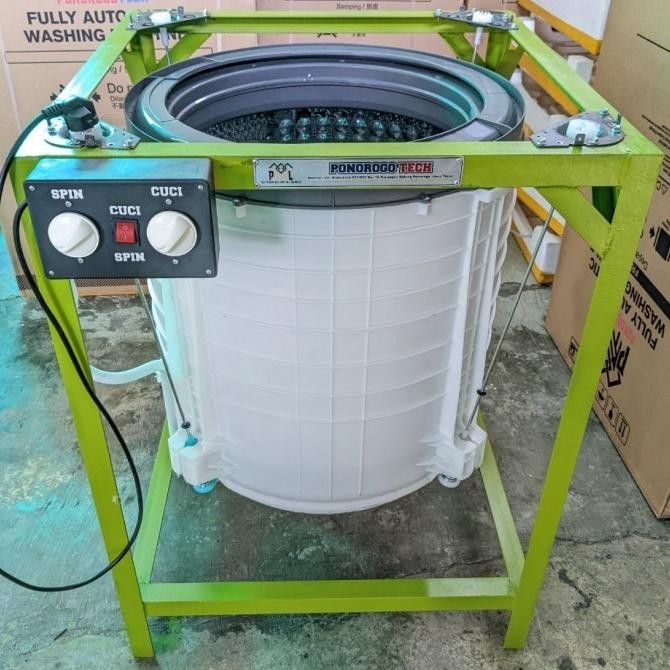 MESIN LAUNDRY DENGAN SPINNER KARPET DRAGWASH 27 KG ORIGINAL DAN TERPERCAYA