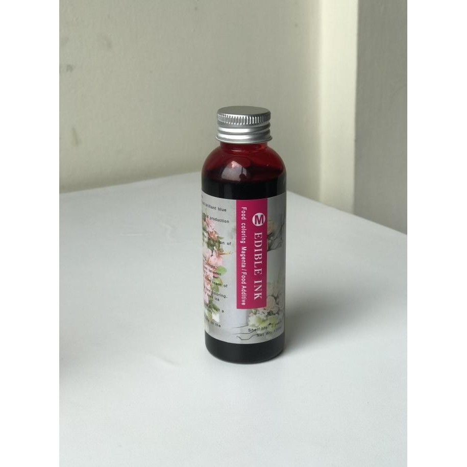 

Edible Ink / Tinta Edible / Edible Printer / 1 Btl Warna Magenta 100Ml
