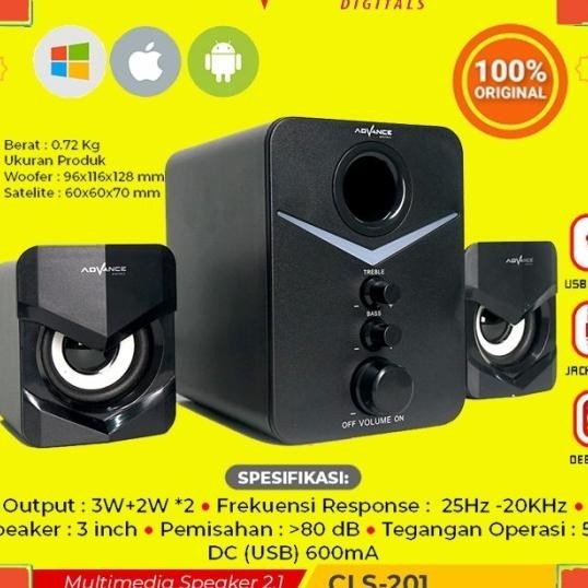 Multimedia Speaker 2.1 Speaker Komputer Speaker Laptop