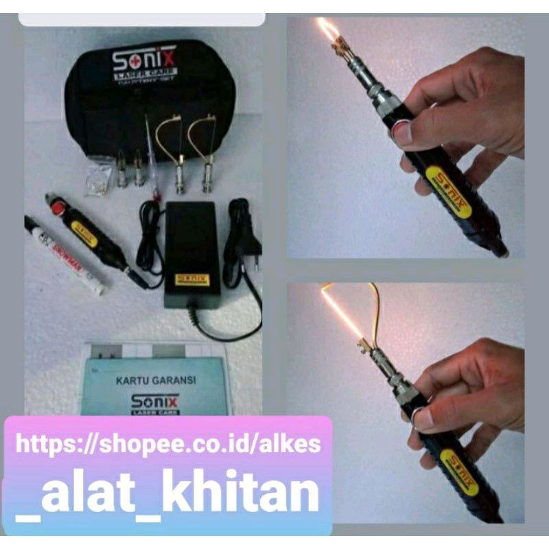 Originial Alat Khitan Sunat Laser Cauter Sonix Bergaransi Model Pen 3 Jam Asli