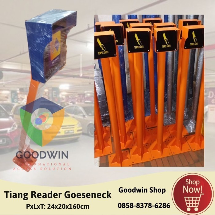 Terlaris Tiang Gooseneck / Gooseneck RFID/ Tap Card RFID/ Tiang Reader RFID SALE