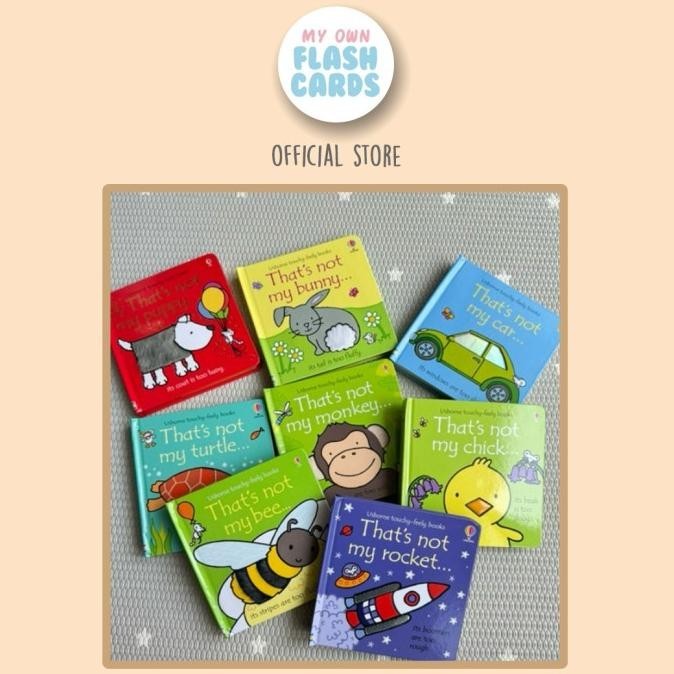 

Usborne Touchy Feely Book Sensory Baby Imported Education Buku Bayi PS99