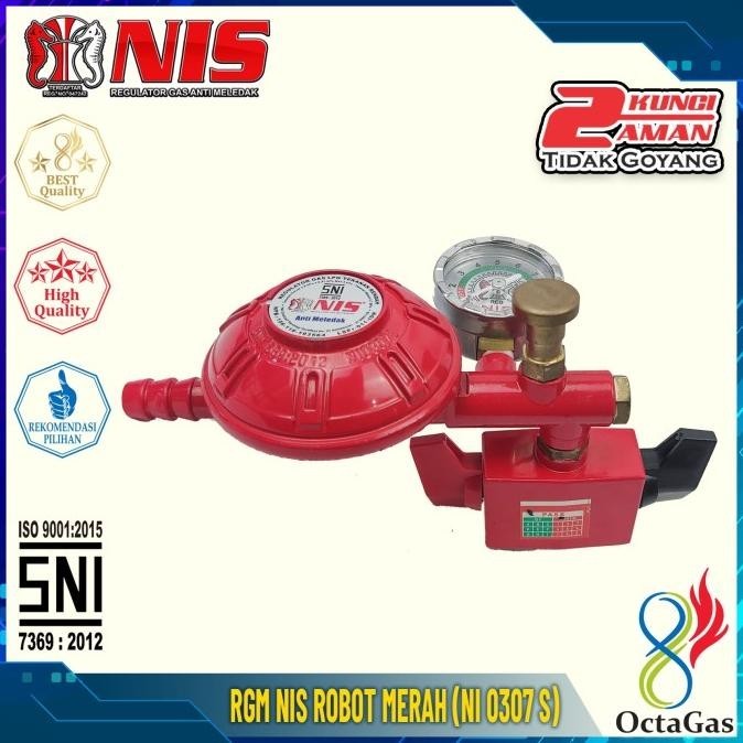 Nis Regulator Gas Robot (Ni 0307 S) - Tekanan Rendah