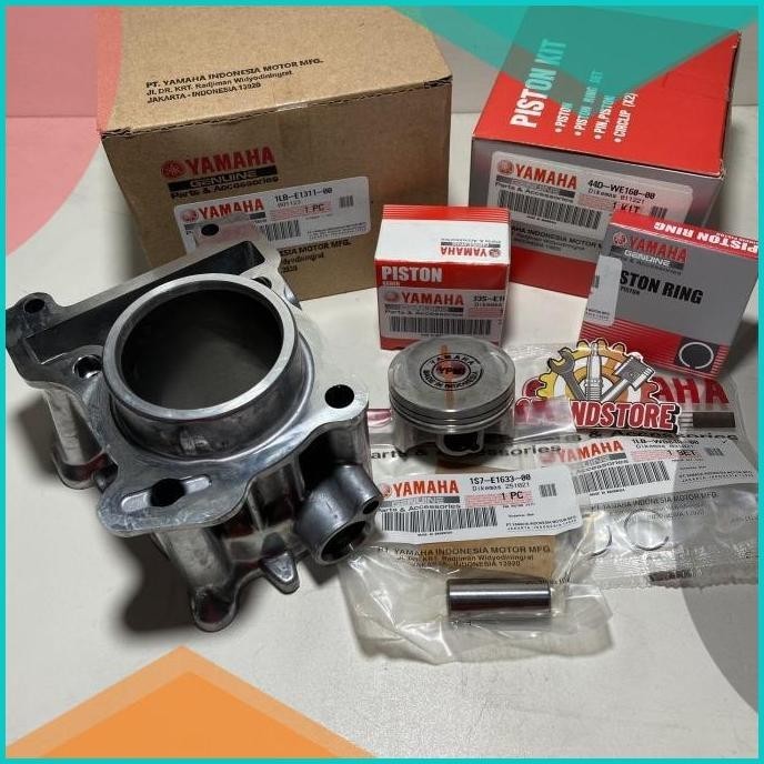 Cylinder blok buring 1LB piston kit seher set Xeon RC GT125 Aerox YGP