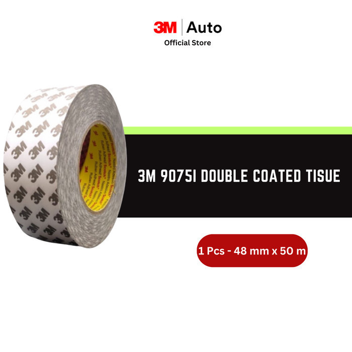 

3M 9075I 7385C Double Coated Tissue Tape - 48 Mm X 50 M - 1 Buah