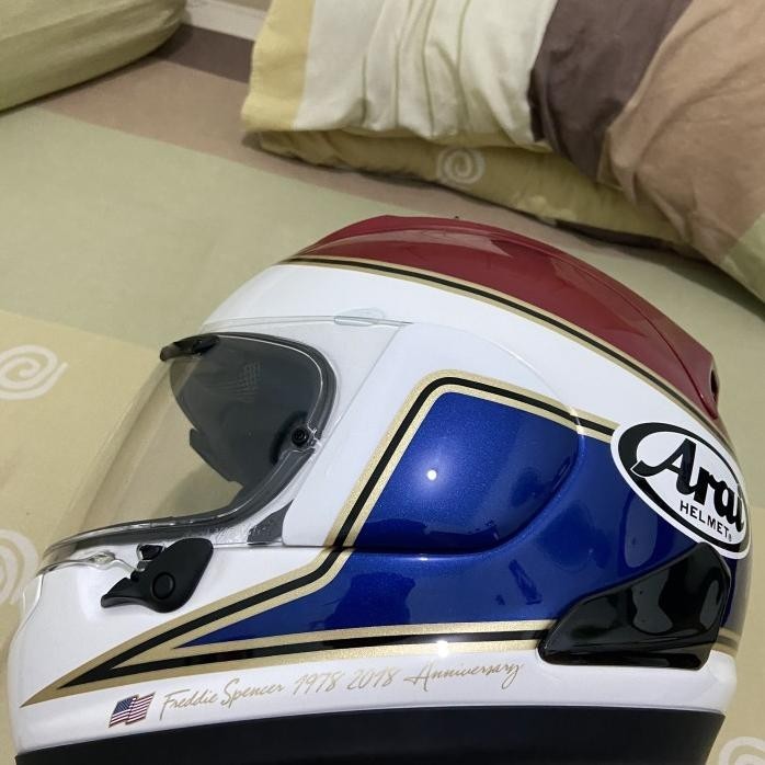 HELM ARAI RX7X FREDDIE SPENCER 40TH