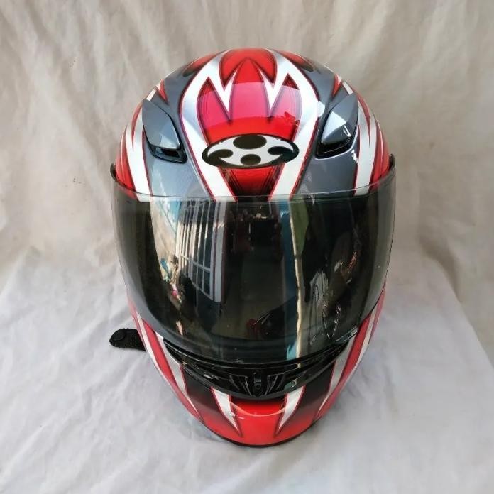 HELM OGK KABUTO FF-R LLL GENOS RED