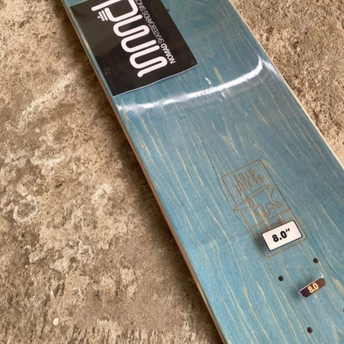 Fir Skateboard Deck Nomad Doodle Blue 7.5 8.0