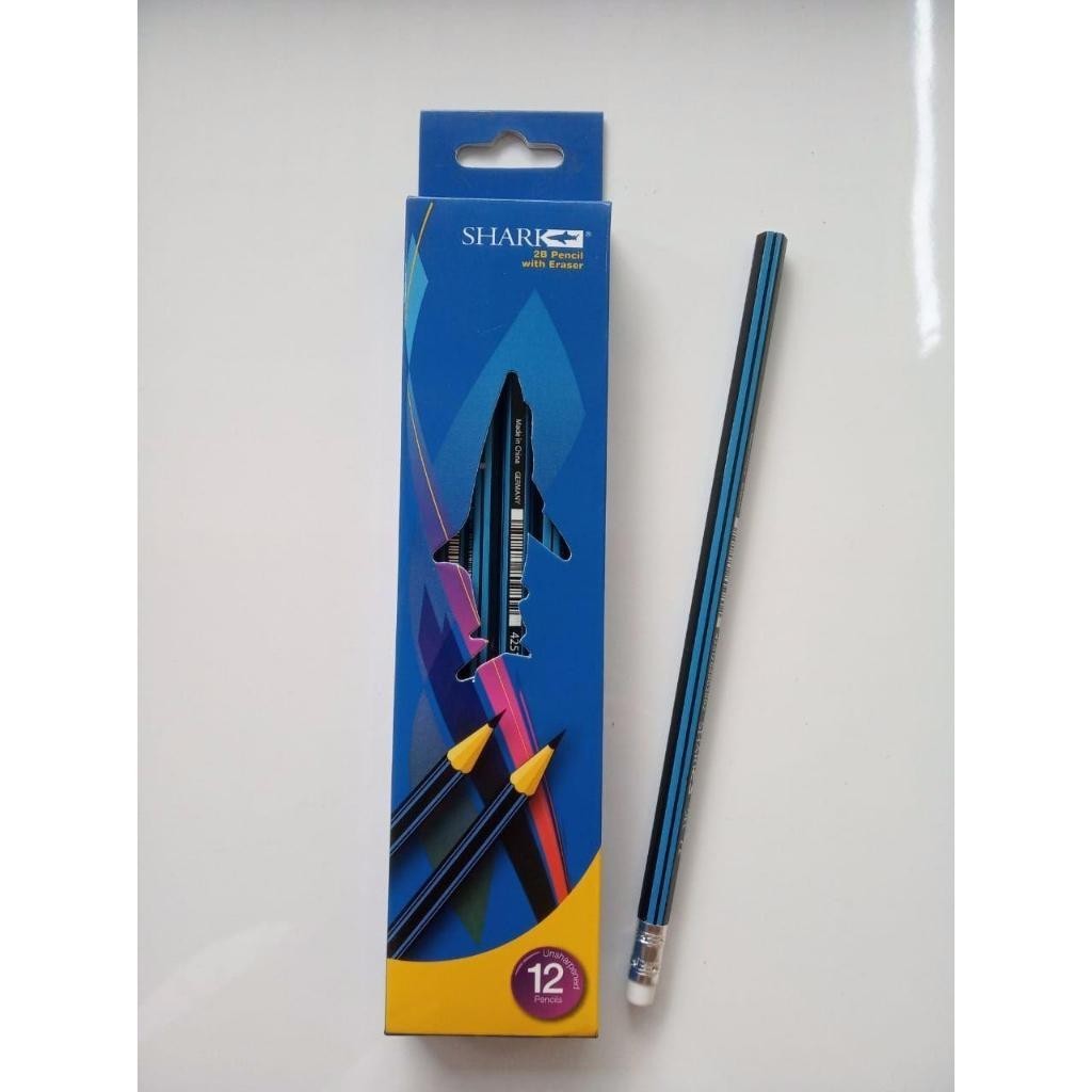 

PENSIL PENCIL SHARK 2B PER PACK