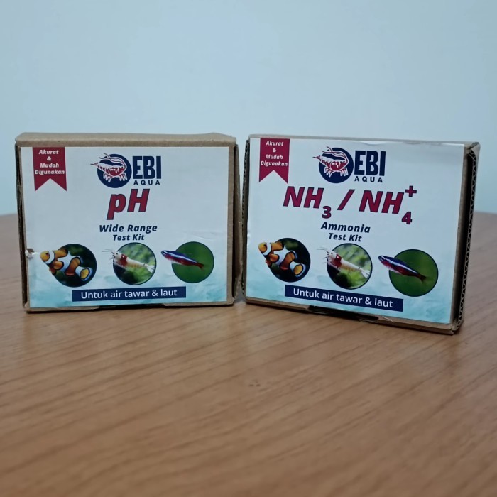 EBI NH3 NH4 Amonia Ammonia Water Test Kit Alat Ukur Tes Air Aquascape