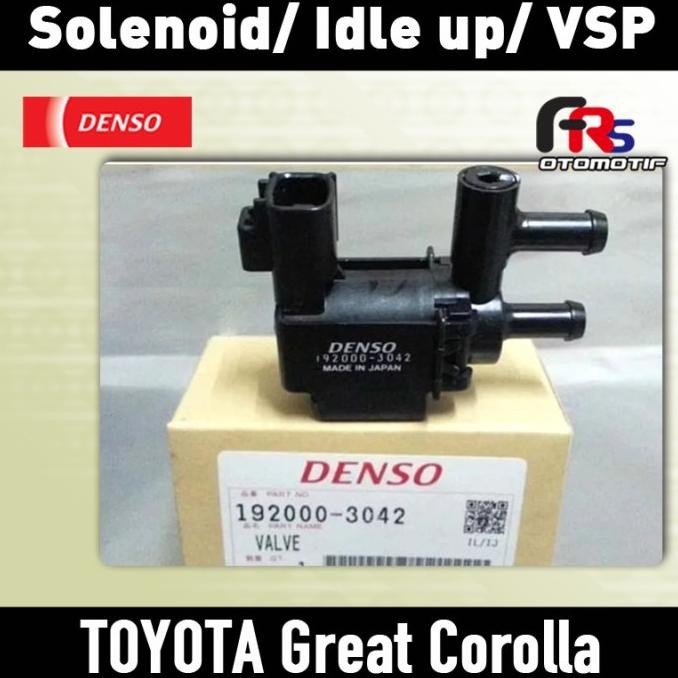 Solenoid Selenoid Idle Up Ac Vsp Ac Great Corolla Original 192000-3042