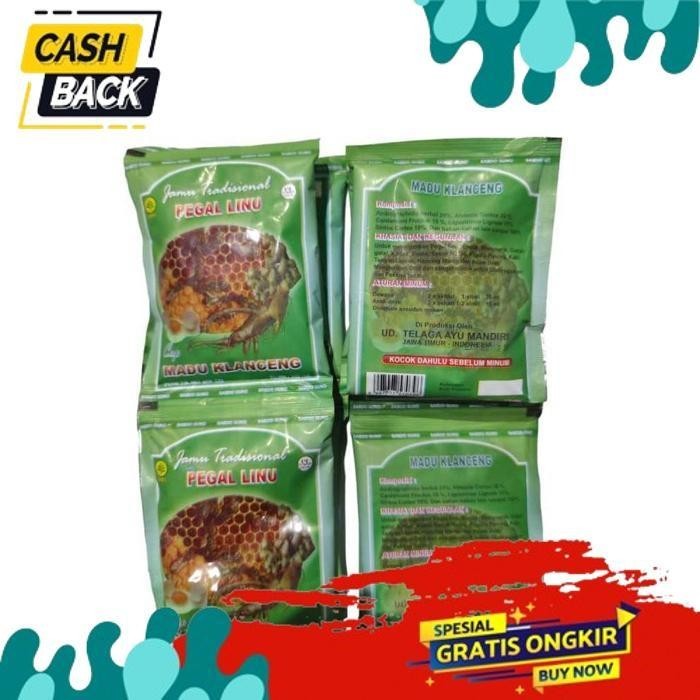 

BISMILAH COD JAMU TRADISIONAL CAP MADU KLANCENG PEGAL LINU 100ML PER PACK (12PCS)