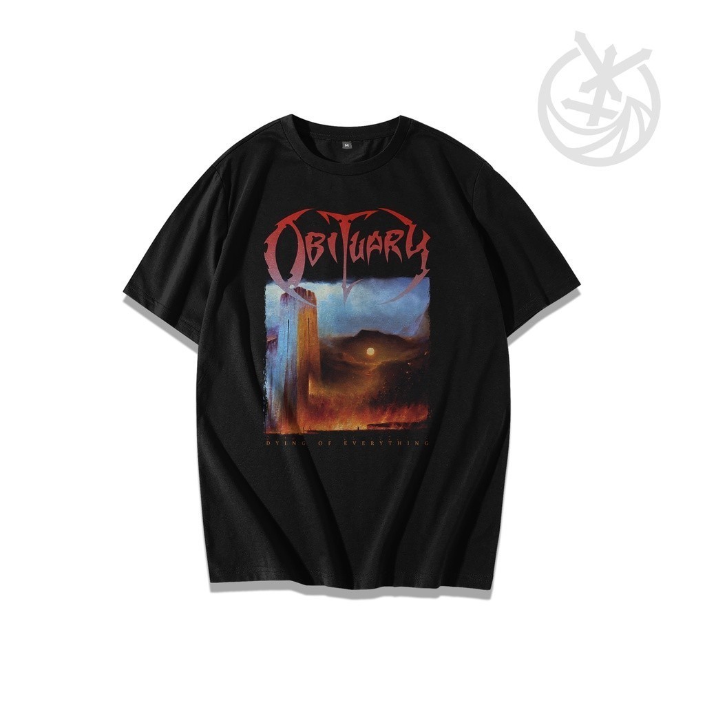 Kaos pria distro keren| Baju pria distro| Kaos pria keren terbaru| Kaos death metal obituary 1097