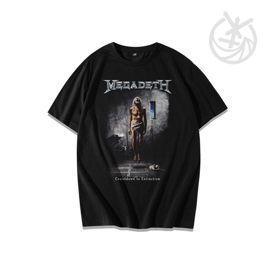 Megadeth Kaos / Baju Megadeth / Kaos Band Megadeth Vol 132