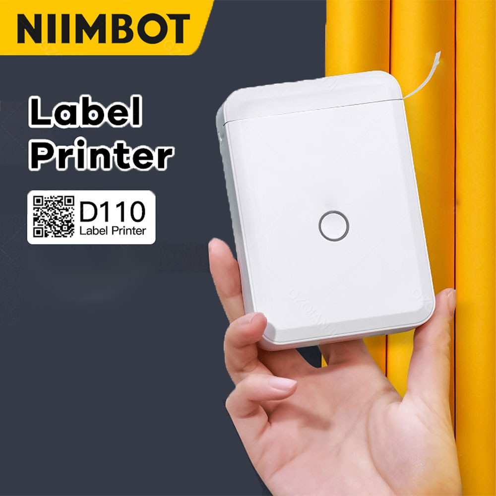 

TERMURAH Niimbot Mini Printer Thermal Label Maker Machine Wireless - D110 BARU Garansi