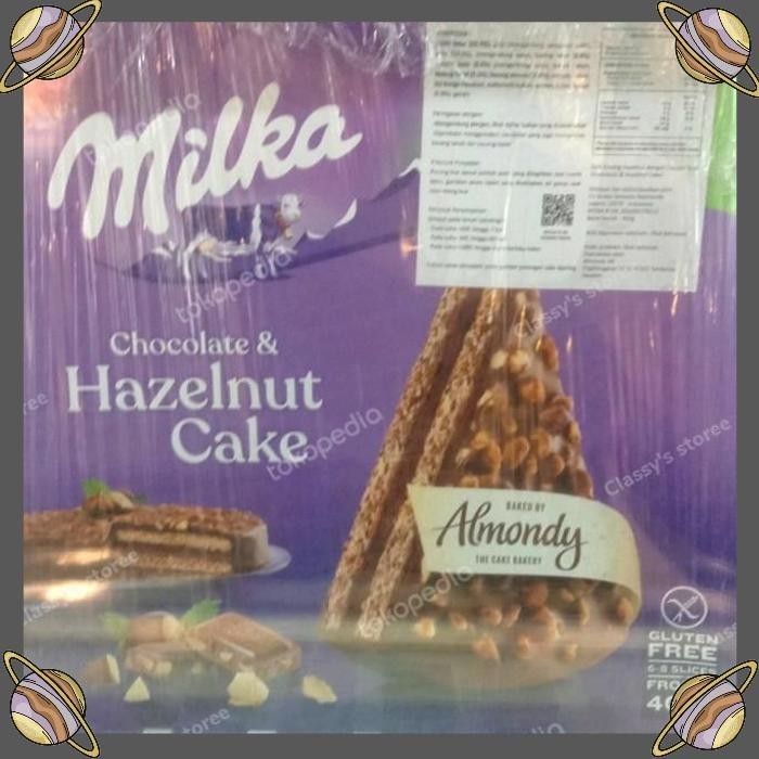 

[CLS] MILKA CHOCOLATE HAZELNUT CAKE 400 GR/FROZEN FOOD