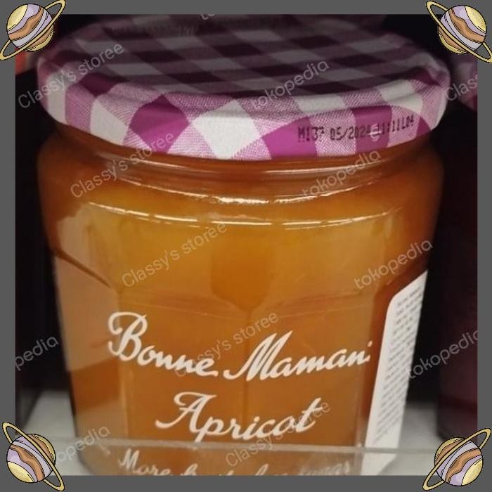 

[CLS] BONNE MAMAN APRICOT/LESS SUGAR 335 GR/SELAI BUAH APRIKOT
