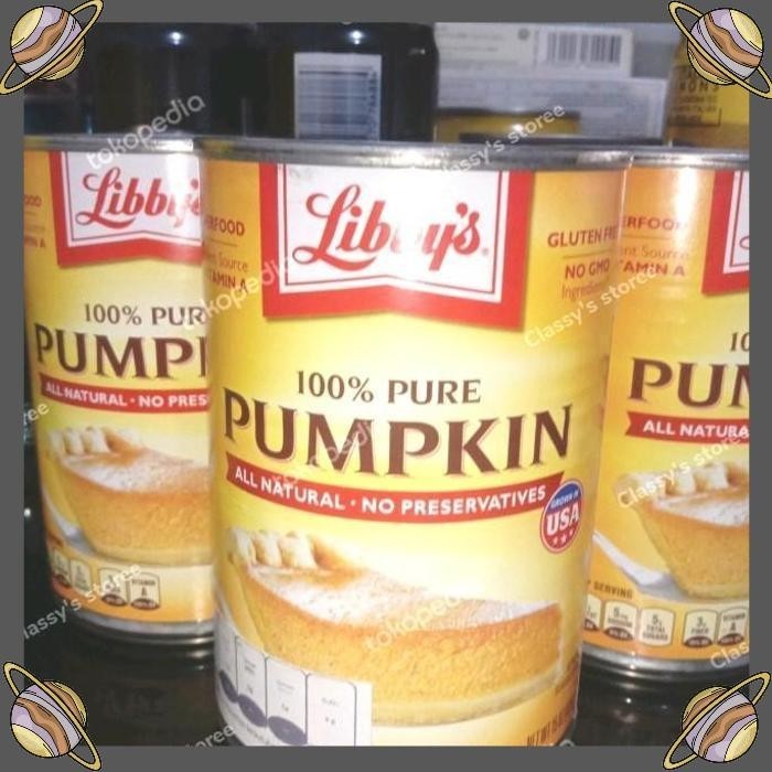 

[CLS] LIBBYS PUMPKIN PURE/PUREE BUAH LABU 425 GR/PROMO TERMURAH