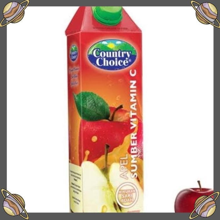 

[CLS] COUNTRY CHOICE APEL 1000 ML/MINUMAN JUS