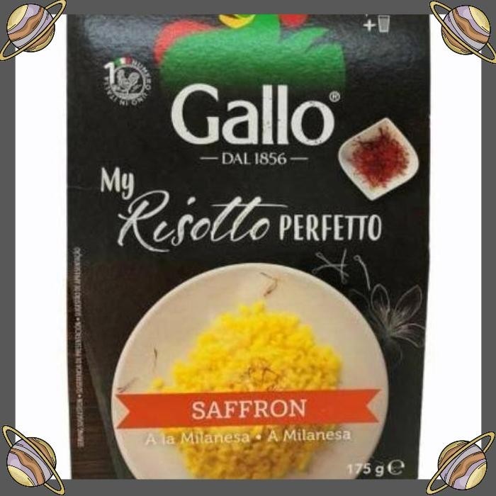 

[CLS] GALLO RISOTTO PERFETTO SAFRON 175 GR/NASI INSTANT