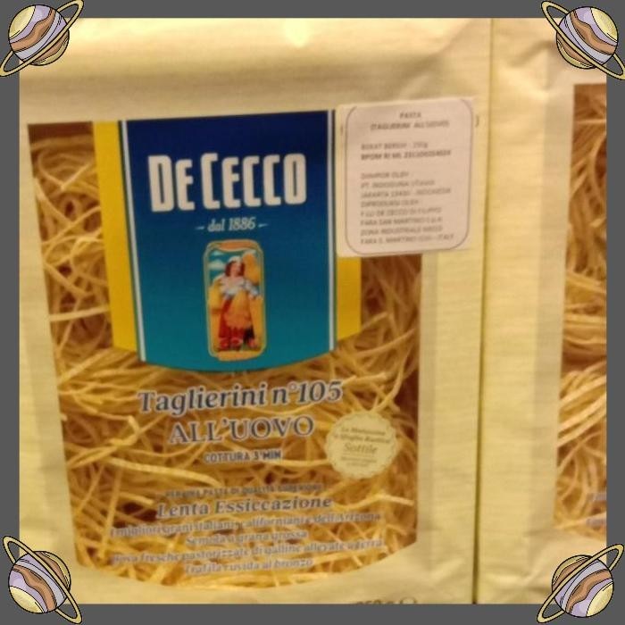 

[CLS] PASTA TAGLIERINI N 105 DE CECCO/PASTA 250 GR