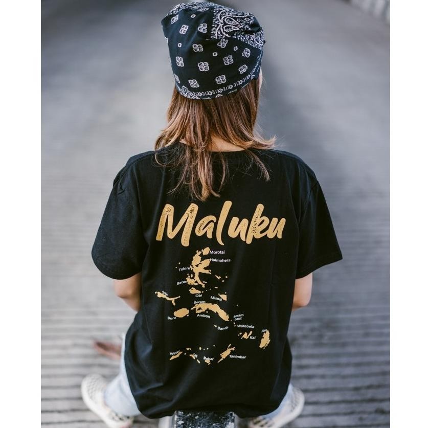 Promo Kaos Tanah Air Beta Maluku Ambon-Maluku Terbaru Baju Anak Dewasa Pria Wanita