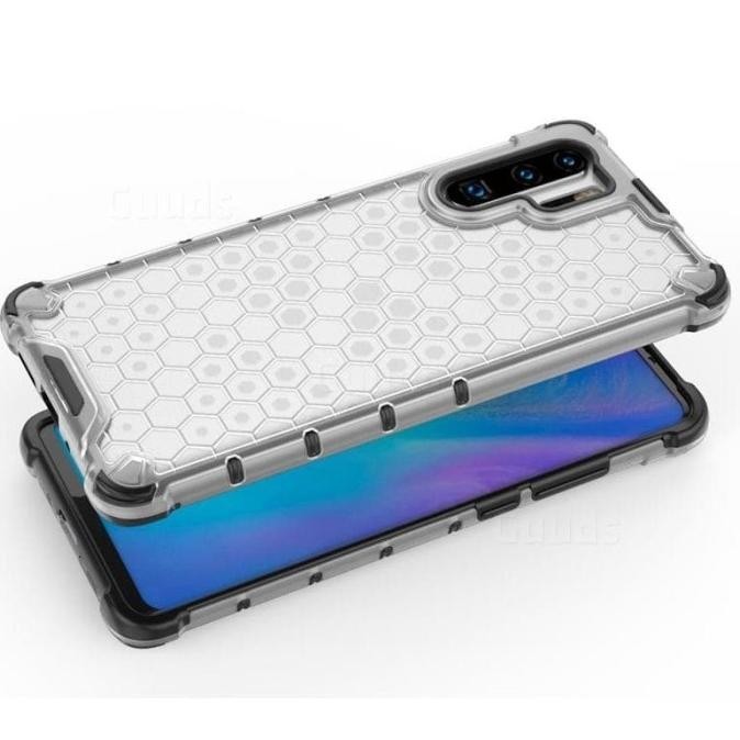 Case Huawei P30 Pro / P30Pro Geometric Armor Shockproof Anticrack Baru!!