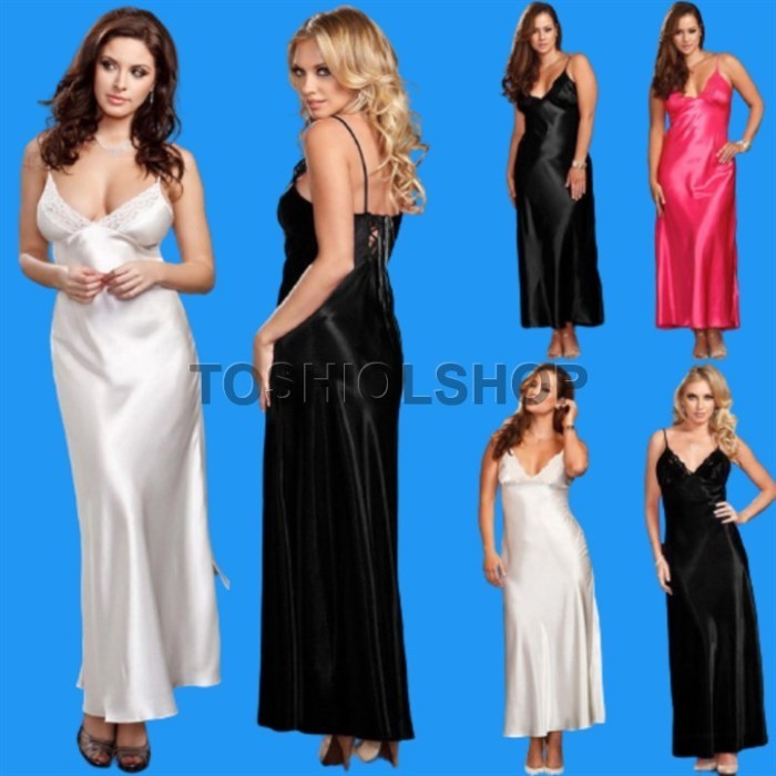 NEW Lingerie Pakaian Dalam Baju Tidur Sexy Rok Panjang